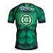 Green Lantern 3D Print Compression T Shirt Tops Mens Marvel Comics T-Shirt (S)