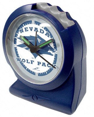 Nevada Wolf Pack Gripper Alarm Clock