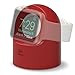 elago W2 Stand [Red] - [Supports Nightstand Mode][Cable Management][Scratch-Free Silicone] - for Apple Watch