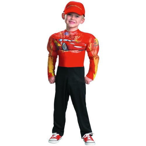 Lightning Mcqueen Classic Muscle Costume - Small (2T)