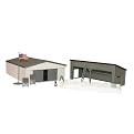 Learning Curve 1:64-Scale Machine Shed Set