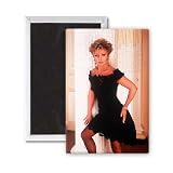 Elaine Paige - 3x2 inch Fridge Magnet - large magnetic button - Magnet
