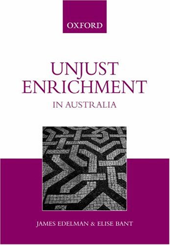 Unjust Enrichment in Australia