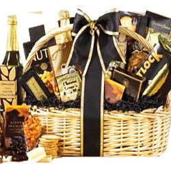 Great Impressions Gourmet Food Gift Basket with Smoked Salmon by Art of Appreciation Gift Baskets