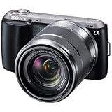 SONY NEX-C3�f�W�^�����J�����uNEX-C3�v�Y�[�������Y�L�b�g�i�u���b�N�j