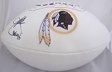 JOE GIBBS SIGNED AUTOGRAPHED WASHINGTON REDSKINS LOGO FOOTBALL W/ HOLOGRAM + COA