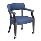 IMAGE OF Value Traditional Conference Chair Finish: Windsor Cherry, Fabric: Foundation - Wine