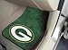 Fanmats Green Bay Packers Car Mats - 2 Piece # 5754