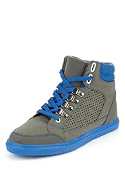 Lace Up High Top Trainers