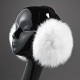 White Fox Fur Earmuffs (Apparel)