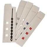 （クルチアーニ）Cruciani 【正規販売店】 刺繍ブレスレット 色固定5色セット B