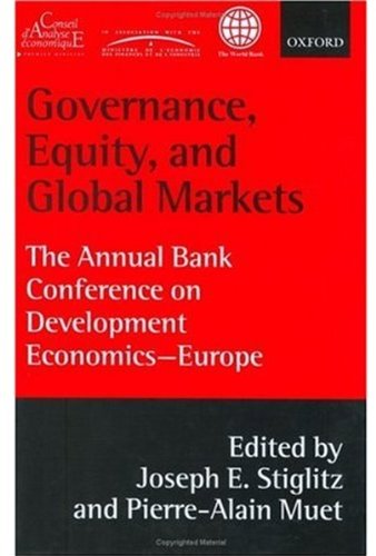 Governance, Equity, and Global Markets: The Annual Bank Conference on Development Economics - Europe