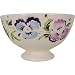 Pansy pansies Stenciled Fruit Design Cafe au Lait Bowl ~ French Designs