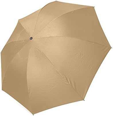 New Personazlied Pale Gold Color Accent Polyester Pongee Waterproof Fabric Foldable Umbrella