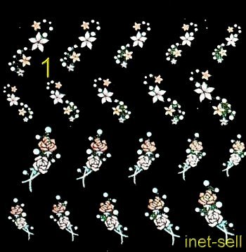 Nail Art Sticker 1007-1 Preisvergleich