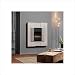 41rqL ZMMsL. SL75  Fire Sense Stainless Steel Wall Mounted Electric Fireplace