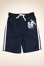 Stripe Print Swim Shorts [T87-5193W-S]