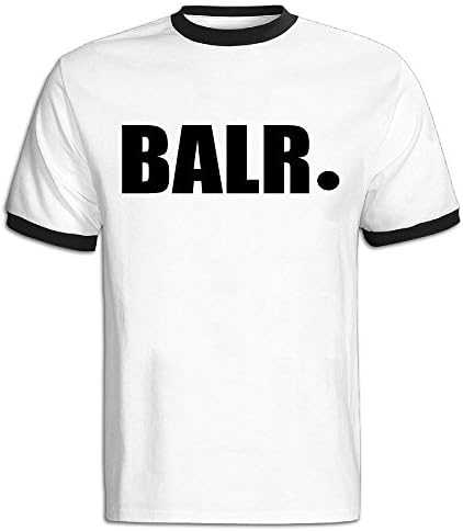 HappWan Men's New Balr Bai T-shirt - XL Black