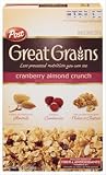 Post Great Grains Cranberry Almond Crunch Whole Grain Cereal 14 oz