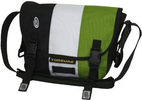 [ティンバック2] TIMBUK2 クラシックメッセンジャーバッグ XS ブラック/ホワイト/スピナッチ TB9-CMXS