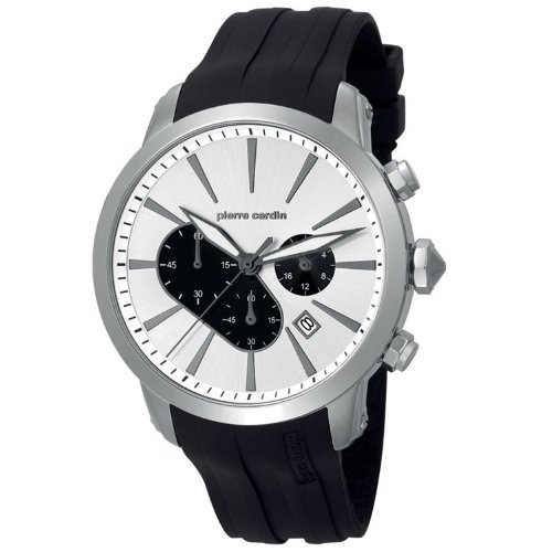 Skagen Black Leather and Steel Watch