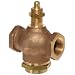 Kingston 305A Series Brass Quick Opening Flow Control Valve, No Handle, 3/4" NPT Female