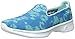 Skechers Performance Women's Go Walk 4 Flourish Walking Shoe,Aqua,8.5 M US