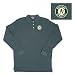 Oakland Athletics MLB Classic Pique Long Sleeve Polo Shirt (Dark Pine)
