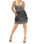 Blue Banana Grey Tie Dye Tunic Top/Dress
