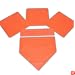 BSN Orange Throw Down Bases (5 Piece )
