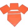 Orange Throw Down Bases-5 Piece