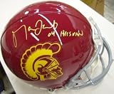 Matt Leinart Autographed/Hand Signed USC Trojans Full Size Deluxe Replica Helmet 04 Heisman Inscript