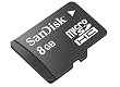 Sandisk microSDHC 8GB SD変換アダプター付属　バルク品