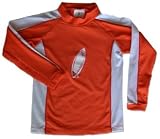DaRiMi Kidz Rash Shirt Long Sleeve Orange/White 6-12 Months