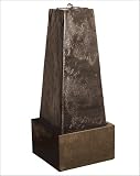 Kenroy Home 50204BL Grand Outdoor Floor Fountain in Black