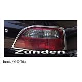 1998 1999 2000 2001 2002 2003 Mitsubishi Galant Chrome Tail Light Trim by X ZUNDEN