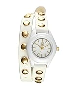 Light Time Reloj Double Tour Studs Blanco