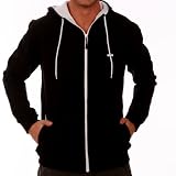 Rip Curl Solid Tall Men's Fleece Hoody in Black