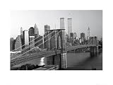 Manhattan Morning - Modern Print - 80x60cm - Art247 Poster Print