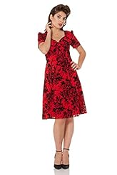 Winter Floral Print  Dress