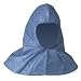 KleenGuard A60 Three-Layer Fabric Ultra Bloodborne Pathogen and Chemical Splash Protection Hood with Elastic Face Opening, Blue