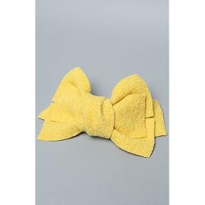 Buy *The Extras The 7 Inch Jumbo Bow Pin in Mustard,Accessories for Women by var goTwisterProductImageStrings = new Object();goTwisterProductImageStrings['prodImageNotAvailTextNoColor'] = 