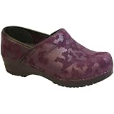 Sanita Ladies Purple Professional Art Clogs Shoes - Original Collection by