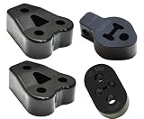TORQUE SOLUTION EXHAUST HANGER MOUNT KIT MITSUBISHI EVOLUTION EVO X 2011 11