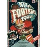 1991 Upper Deck NFL Football Trading Cards Premiere Edition - Unopened Box (36 packs/Box) - Possible Brett Favre RC!