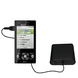 41rqhgwFtUL. SL160  Emergency AA Battery Charge Extender for the Sony Ericsson G705   Gomadic Brand w/ TipExchange Technology