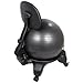 Sivan Adjustable Back Balance Ball Chair with Ball and Pump