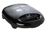 Emeril by T-fal, SM2205004 Electric Nonstick Plates Cake and Pie Maker, Black