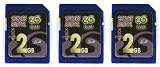 Produkt-Bild: RAM components 3x 2GB SD Speicherkarte im 3er Case