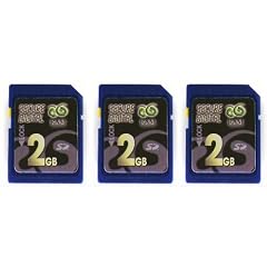 RAM components 3x 2GB SD Speicherkarte im 3er Case